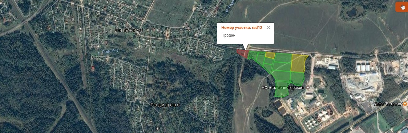 Погода радищево карта